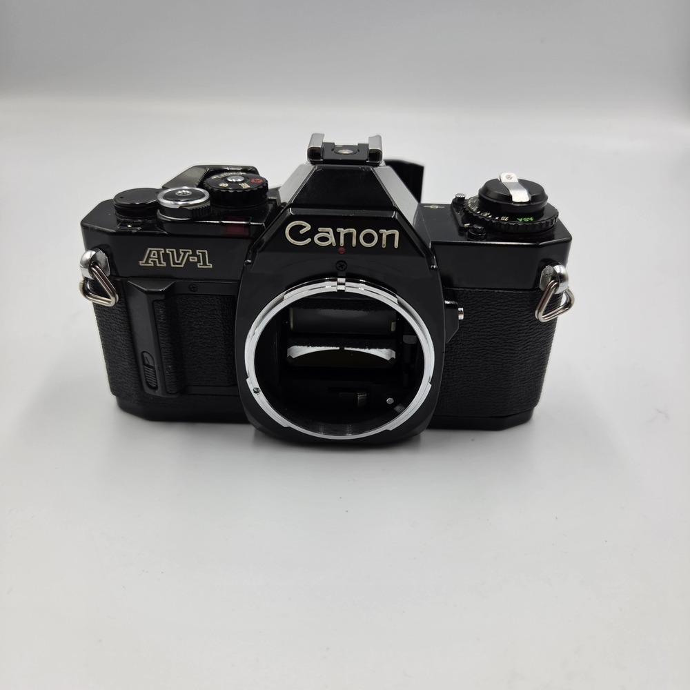 Canon AV-1 35mm SLR Film Camera Body Tested Working Clean Excellent Condition JP